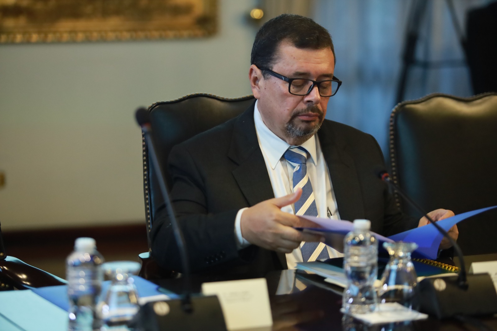Moisés Molina, ministro de la Secretaría de Agricultura y Ganadería.